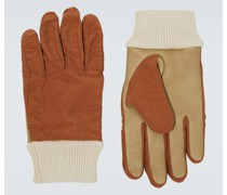 Handschuhe aus Leder