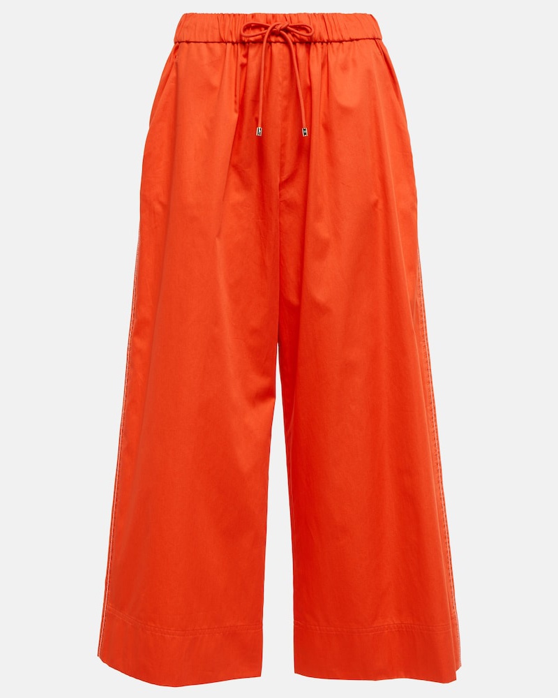 Max Mara Damen Max Mara Leisure Hose Cannone aus Baumwolle