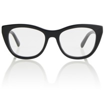 Stella McCartney Cat-Eye-Brille Falabella Pin