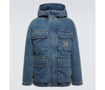 Amiri Daunenjacke aus Denim