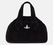 Vivienne Westwood Tote Yasmine Medium aus Samt