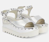 Verzierte Plateausandalen Elyse