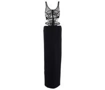 David Koma Robe aus Spitze