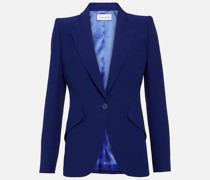 Blazer aus Crepe