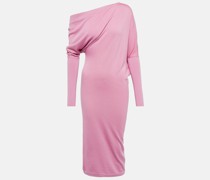 Tom Ford Midikleid aus Kaschmir und Seide
