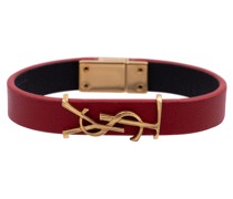Saint Laurent Armband Opyum aus Leder