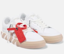 Off-White Sneakers Low Vulcanized aus Canvas