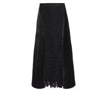 Erdem Midirock Suzanne aus Satin und Spitze