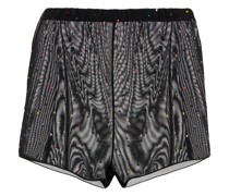 Oseree Verzierte Shorts aus Tuell