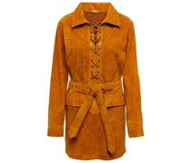 Dodo Bar Or Minikleid Marina aus Veloursleder