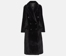 Wendbarer Mantel aus Shearling