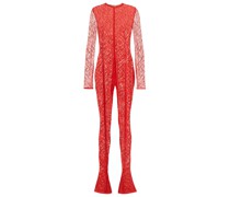 Blumarine Verzierter Jumpsuit aus Mesh