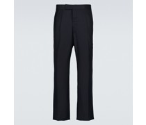 Thom Browne Hose Super 120s aus Wollflanell