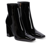 Gianvito Rossi Ankle Boots aus Lackleder