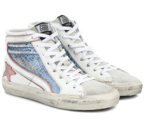 Golden Goose Sneakers Slide aus Leder