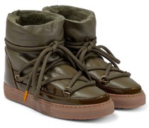 Inuikii Schneestiefel Sneaker Gloss aus Leder