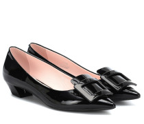 Roger Vivier Ballerinas Gommetine aus Lackleder