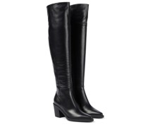 Gianvito Rossi Overknee-Stiefel Dylan Cuissard aus Leder