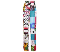 Dolce&Gabbana Hose aus einem Seidengemisch