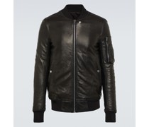 Rick Owens Bomberjacke aus Leder