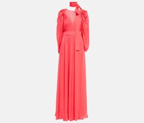 Elie Saab Robe aus Seiden-Chiffon