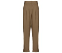 MM6 Maison Margiela High-Rise-Hose mit geradem Bein