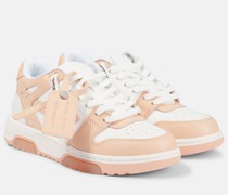 Off-White Sneakers Out Of Office aus Leder