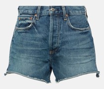 Mid-Rise-Jeansshorts Marlow