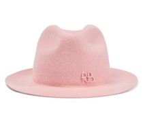 Gefilzter Fedora aus Wolle