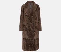 Blancha Mantel aus Shearling