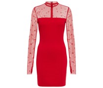 Givenchy Minikleid 4G aus Tuell und Jersey