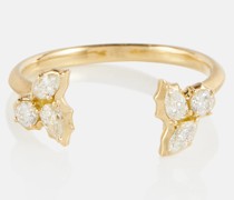 Ring Posey aus 18kt Gelbgold mit Diamanten