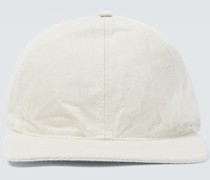 Jil Sander Baseballcap aus Baumwolle und Leinen