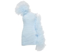 Giambattista Valli One-Shoulder-Minikleid aus Tuell