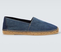 Saint Laurent Espadrilles aus Denim