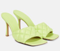 Bottega Veneta Pantoletten aus Leder