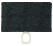 JW Anderson Halsband aus Wolle mit Logo-Jacquard