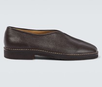 Lemaire Loafers Piped aus Leder