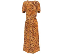 Bedrucktes Midikleid Daliz