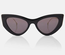 Cat-Eye-Sonnenbrille Double G