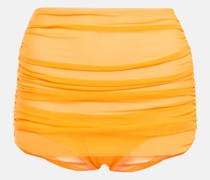 Norma Kamali High-Rise Bikini-Hoeschen Bill
