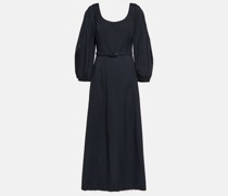 Gabriela Hearst Midikleid Mena aus Seide