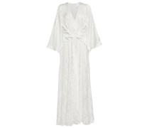 Galvan Bridal Robe Havana aus einem Seidengemisch