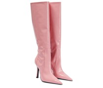 Blumarine Stiefel aus aus Lackleder