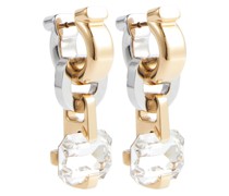 Ferragamo Ohrringe mit Kristallen