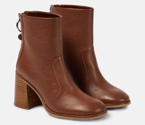 See By Chloe Ankle Boots aus Leder