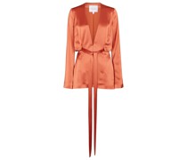 Galvan Jacke Slashed aus Satin