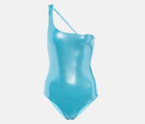 Jade Swim One-Shoulder-Badeanzug Apex