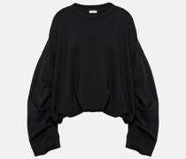 Oversized-Sweatshirt aus Baumwoll-Jersey