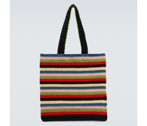 Bode Tote Village Stripe